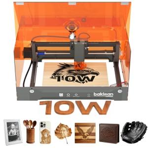 10W Desktop Laser Engraver Cutter for DIY Projects