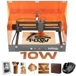 10W Desktop Laser Engraver Cutter for DIY Projects