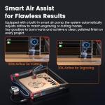Algolaser 20W Laser Engraver with Touchscreen & Air Assist