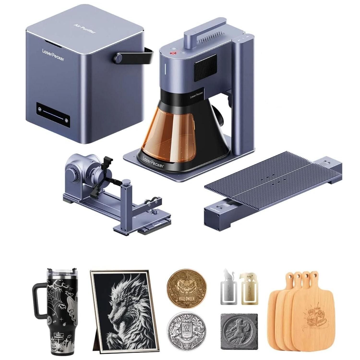 LaserPecker LP5 20W Dual Laser Engraver Cutter