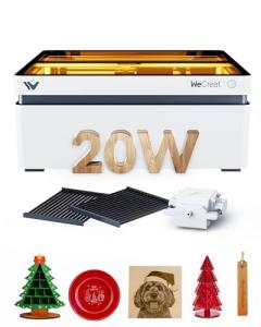 WECREAT 20W Laser Engraver with Smart HD Camera