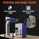 100W Fiber Laser Engraver for Metal Marking