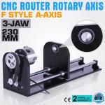 CNC Router Rotary Axis for CO2 Laser Engraver