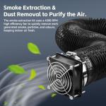 Smoke Exhaust Kit for Laser Engraver and 3D Printer