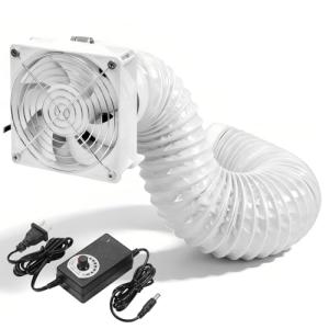 4in Fume Extractor with Blower Fan and Hose