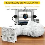 4in Fume Extractor with Blower Fan and Hose