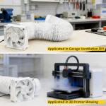 4in Fume Extractor with Blower Fan and Hose