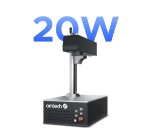 OMTech™ 20W Compact Fiber Laser Engraver