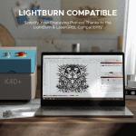 OMTech K40+ 45W CO2 Laser Engraver and Cutter