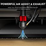 OMTech K40+ 45W CO2 Laser Engraver and Cutter