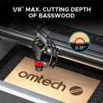OMTech K40+ 45W CO2 Laser Engraver and Cutter