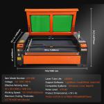 VEVOR 130W CO2 Laser Engraver Cutter Machine