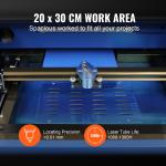 VEVOR K40 40W CO2 Laser Cutting Machine 8X12