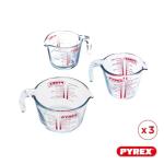 Pyrex Transparent Glass Jug Set