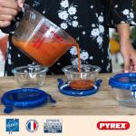 Pyrex Transparent Glass Jug Set
