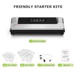 Bonsenkitchen Compact Vacuum Sealer with 40 Bags