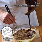 Anaeat Stainless Steel Balloon Whisk Set of 3