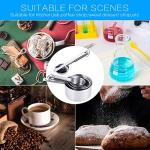 JIZZU 12-Piece Stainless Steel Measuring Spoon & Cup Set