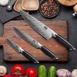 SHAN ZU Japanese Chef Knife Set - 3 Pieces
