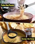 Silicone Pasta Fork and Soup Ladle Set