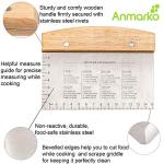 Stainless Steel Griddle Scraper and Dough Cutter