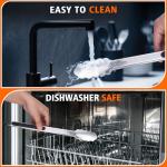 HOTEC Stainless Steel Kitchen Tongs - Set of 2