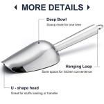HaWare Stainless Steel Ice Scoop Set - 3 Pcs