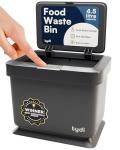 Tydi 4.5L Kitchen Compost Bin with Press-Button Lid