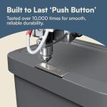 Tydi 4.5L Kitchen Compost Bin with Press-Button Lid