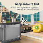 Tydi 4.5L Kitchen Compost Bin with Press-Button Lid