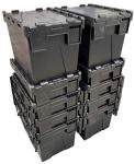 Heavy Duty 25L Recycled Plastic Lidded Storage Boxes