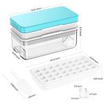 PHINOX 64-Piece BPA Free Ice Cube Tray Set
