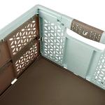 Extra Strong 32L Folding Plastic Storage Crates