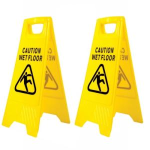 2-Pack A-Frame Wet Floor Safety Signs