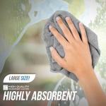 Large Super Absorbent Microfiber Cleaning Cloths (10)