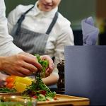 Blue Centrefeed Wiping Paper Rolls - 6 Pack