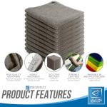 Large Super Absorbent Microfiber Cleaning Cloths (10)