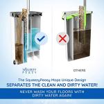 SqueezyPeasy Compact Flat Mop and Bucket Set