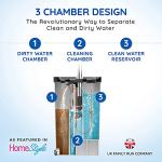 SqueezyPeasy Compact Flat Mop and Bucket Set