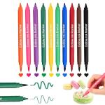 10 Pack Edible Food Markers for Cakes & Cookies