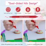 10 Pack Edible Food Markers for Cakes & Cookies