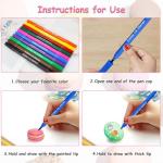 10 Pack Edible Food Markers for Cakes & Cookies