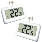 Digital Waterproof Fridge and Freezer Thermometer Set