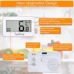 Digital Waterproof Fridge and Freezer Thermometer Set