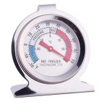 Stainless Steel Dial Fridge Thermometer - Pack of 2