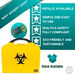 Wall-Mount Biohazard Spill Cleanup Kit - 2 Pack