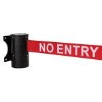 Wall-Mounted Retractable Belt Barrier - Red 4.6m