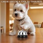 4 Pack Metal Service Bells for Reception & Counter