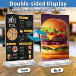 6-Pack Double-Sided A4 Acrylic Sign Holders