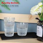 AHUNTTER 4PCS Non-Slip Rubber Bar Service Mats